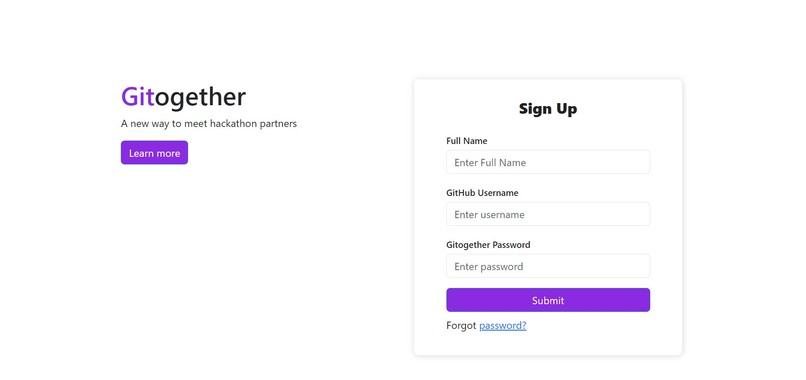 Gitogether – screenshot 1