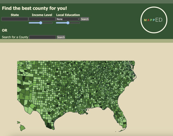 MappED. – screenshot 2