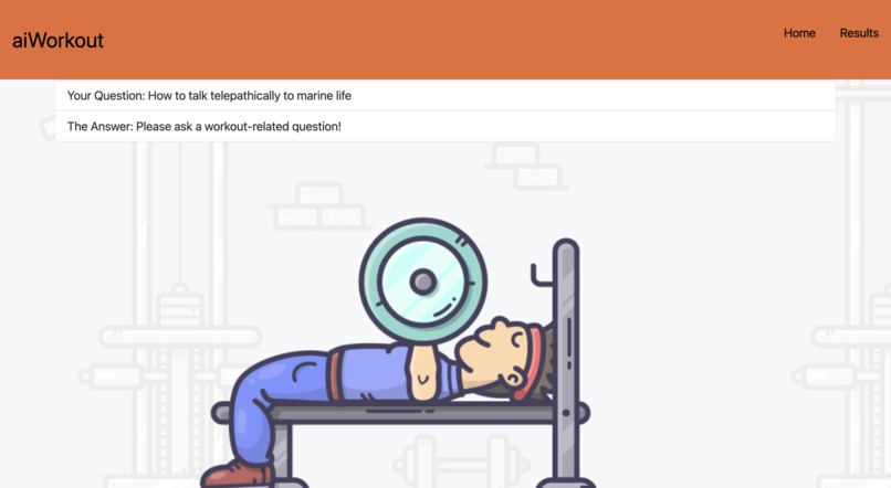 aiWorkout – screenshot 3