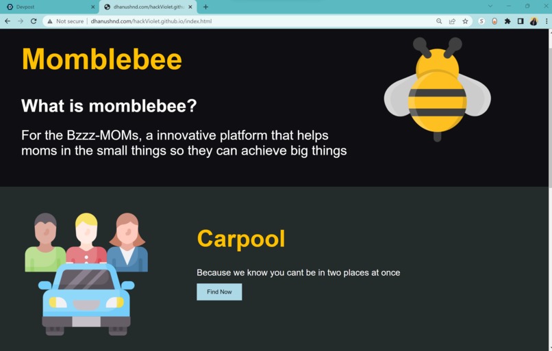 Momblebee – screenshot 1
