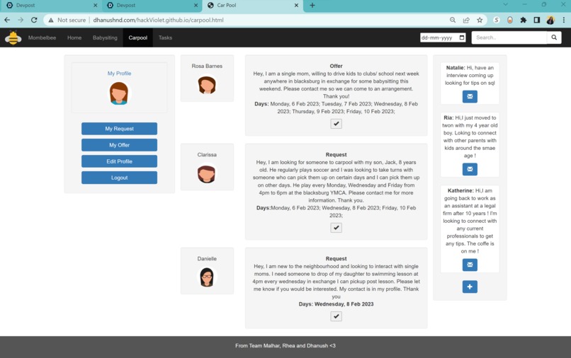 Momblebee – screenshot 3