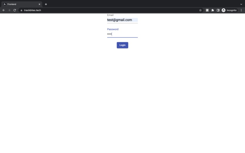 TrackBites – screenshot 1