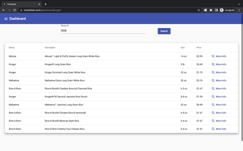 TrackBites – screenshot 4