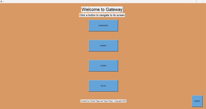 Gateway – screenshot 2