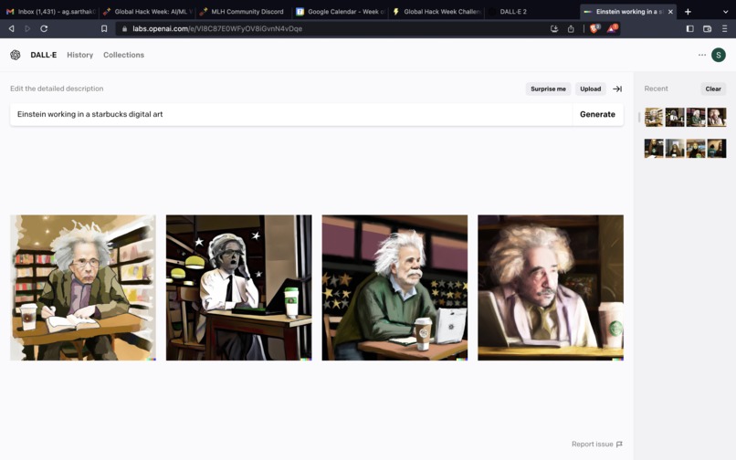 DALL-E art – screenshot 1