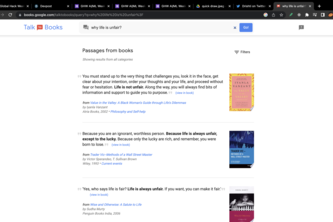 Talking to books this GHW