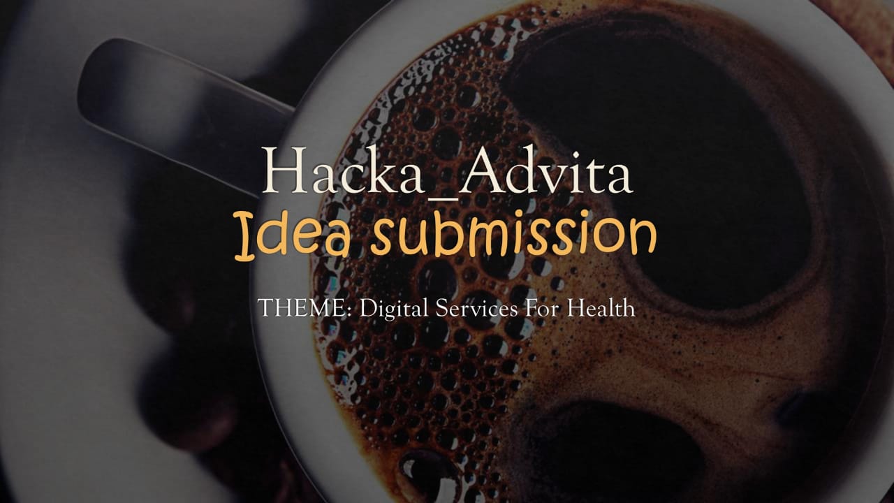 Digital service for health | Devpost
