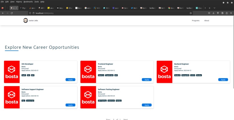 JuniorJobs – screenshot 1