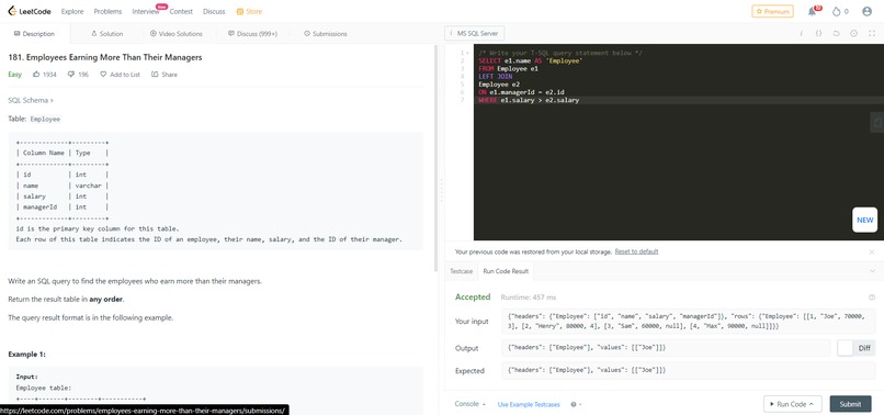 Hack with SQl – screenshot 1