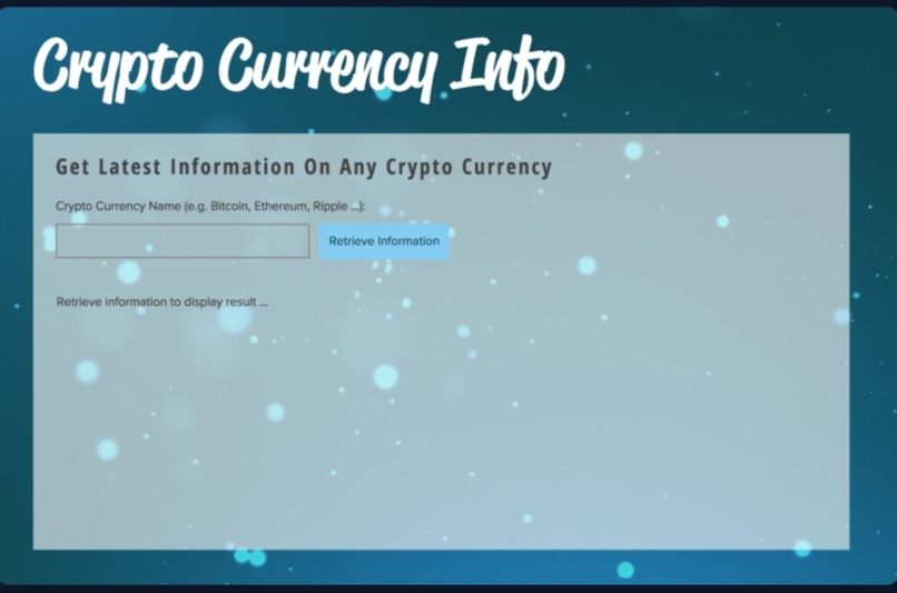 Build a Wix site and integrate it with a 3rd party API – screenshot 2