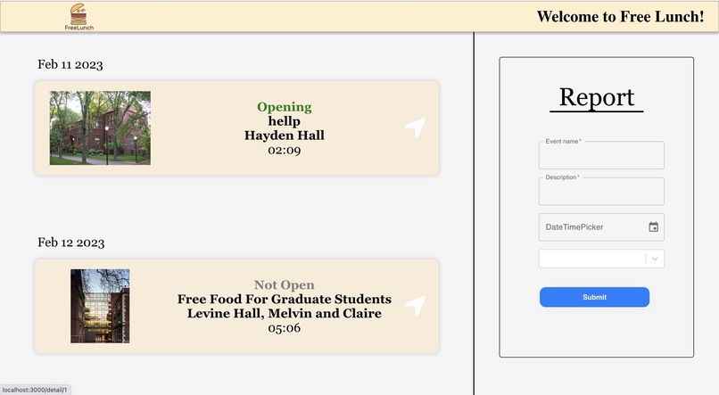 FreeLunch – screenshot 2