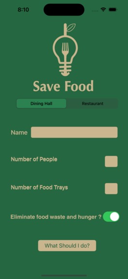 SaveFood – screenshot 1
