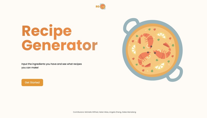Recipe Generator – screenshot 1