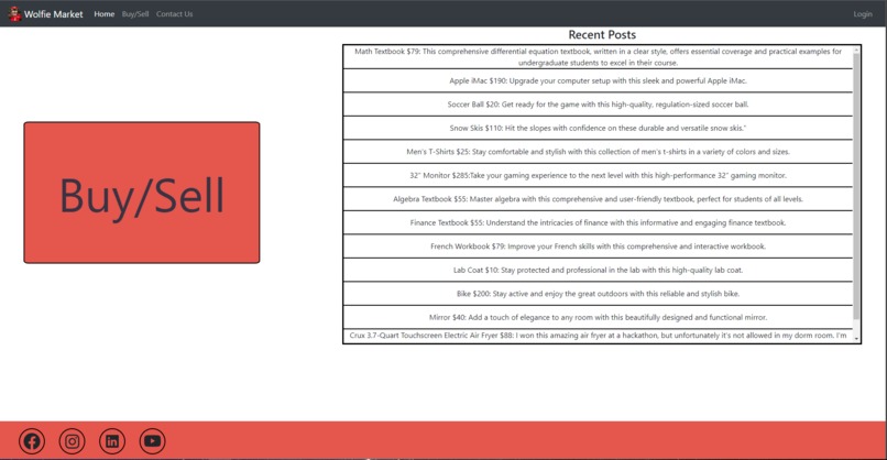 WolfieMarket  – screenshot 2