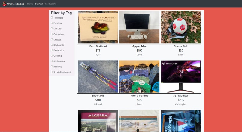 WolfieMarket  – screenshot 3