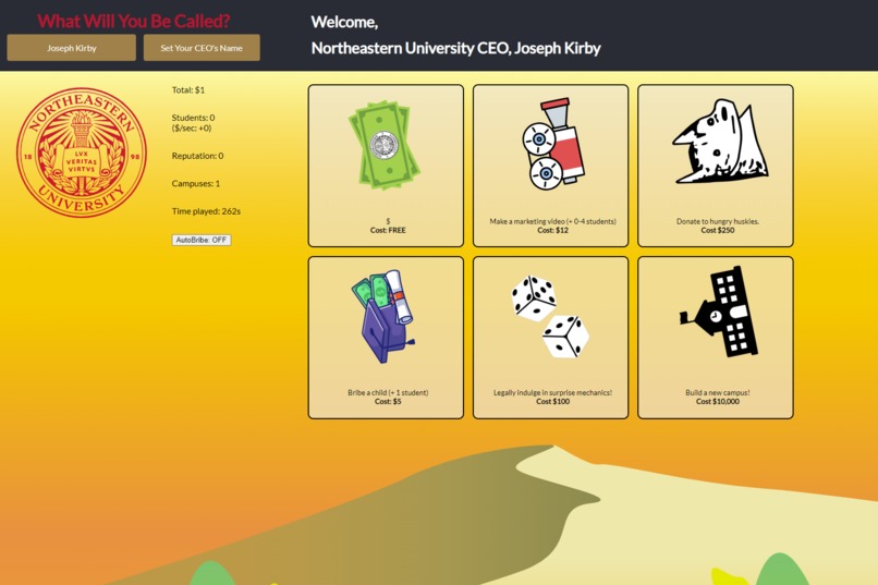 Northeastern CEO – screenshot 1