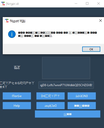 Encryption Software Application – screenshot 3
