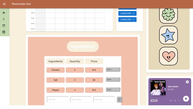 Roommate Hub – screenshot 3