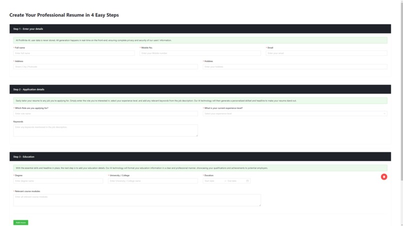 ProWrite-AI – screenshot 3