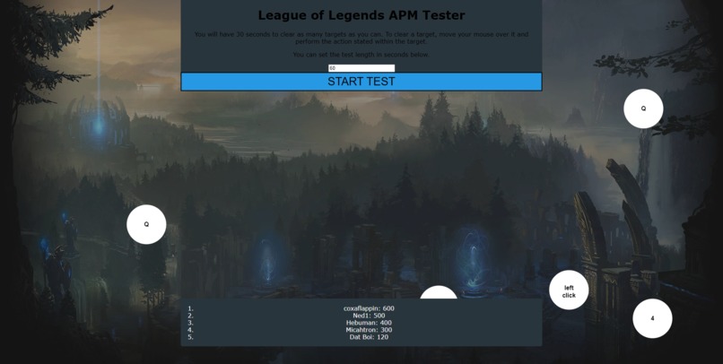 APM Tester/Trainer – screenshot 1