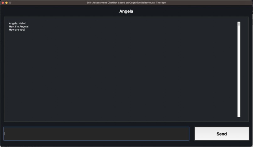Angela the Chatbot – screenshot 1