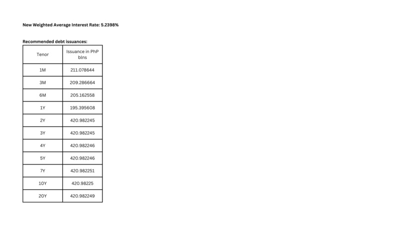 Helping the Government Create Sustainable Debt Program – screenshot 4