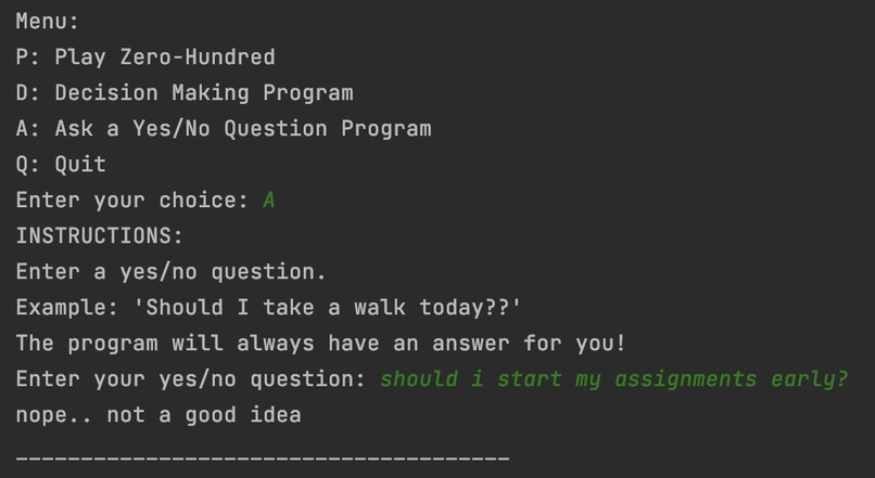 personal decision making assistance – screenshot 3