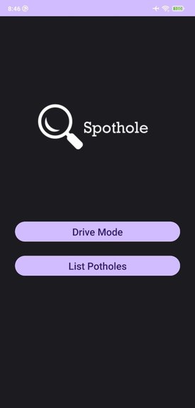 Spothole – screenshot 1