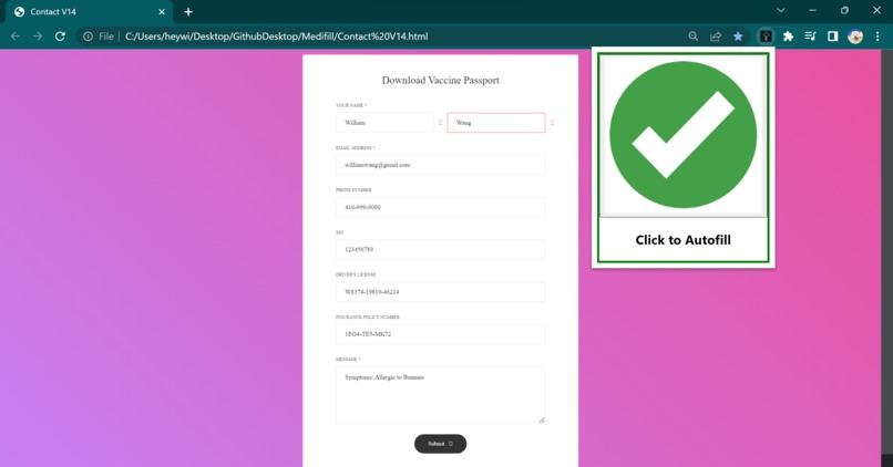 Medifill – screenshot 2