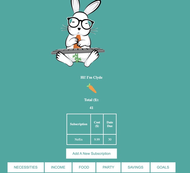 Weekly Budget Bunny – screenshot 2