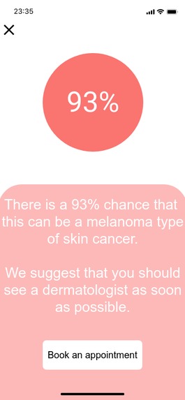 Skin Cancer Detection App – screenshot 7