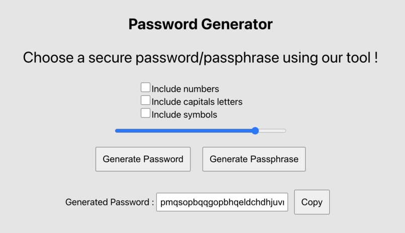 Password Generator – screenshot 2