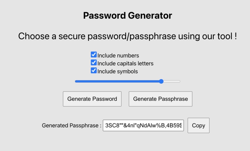 Password Generator – screenshot 3