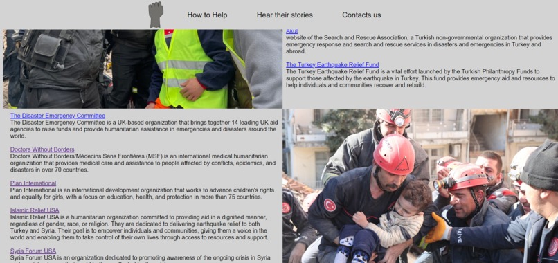 United for Relief – screenshot 3