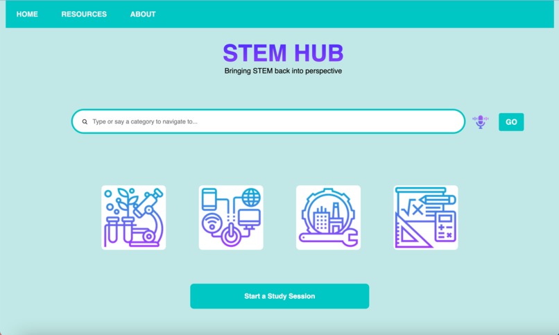STEM HUB – screenshot 1