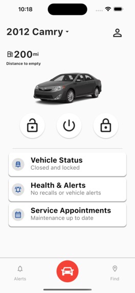 Toyota Safety and Convenience Package – screenshot 2