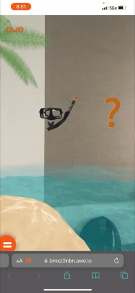 aquAR – screenshot 1