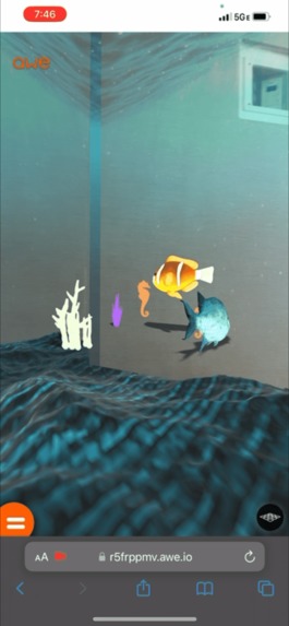 aquAR – screenshot 2
