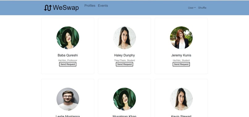We-SWAP – screenshot 2
