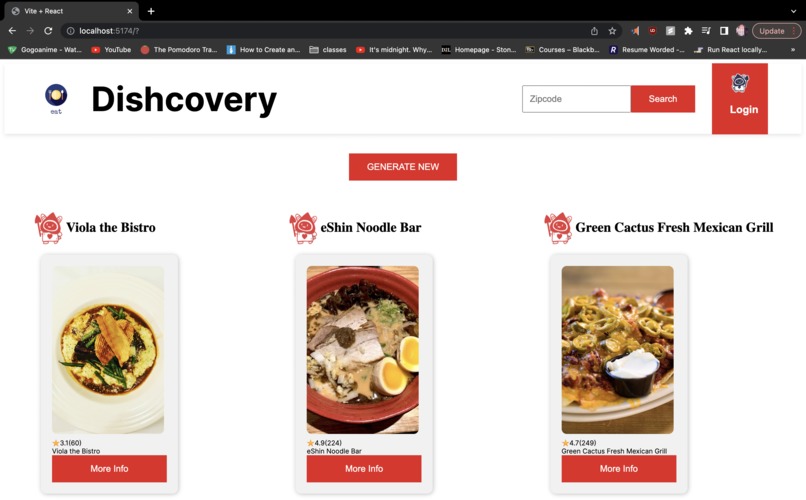Dishcovery – screenshot 1