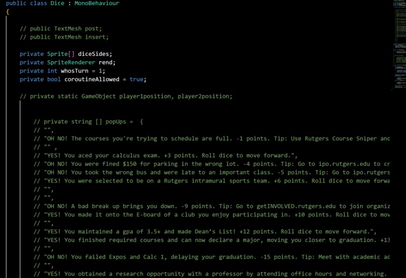 RutgersRun! – screenshot 2