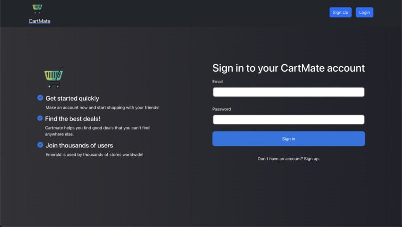 CartMate – screenshot 2