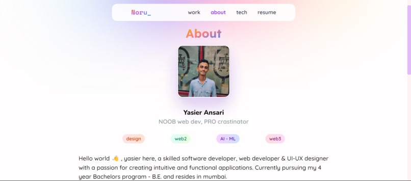 My portfolio brand kit – screenshot 2
