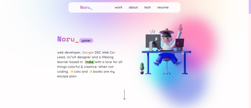 My portfolio brand kit – screenshot 1