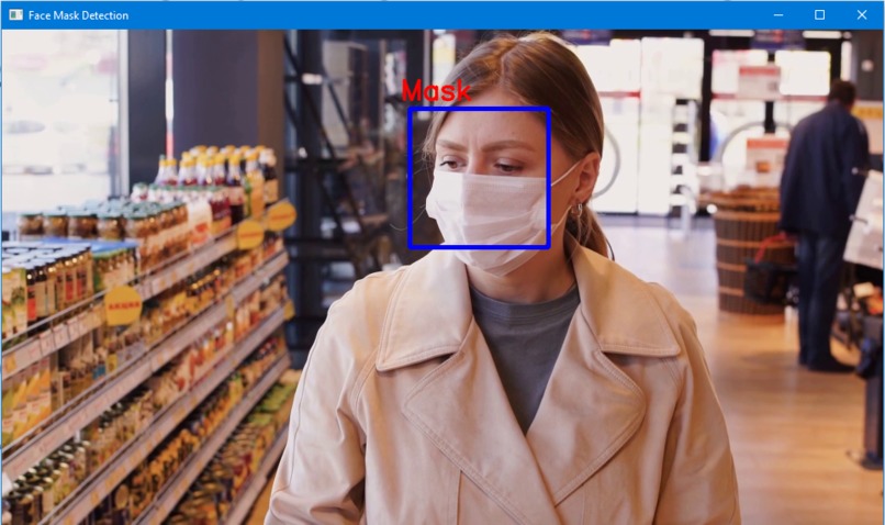 Facial Mask recognition – screenshot 2