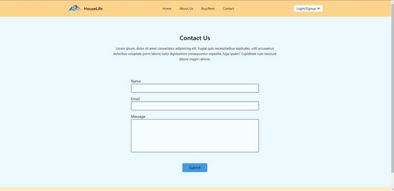 HouseLife (Online_House_Rental) – screenshot 1