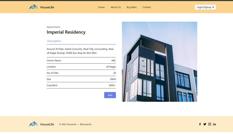 HouseLife (Online_House_Rental) – screenshot 5