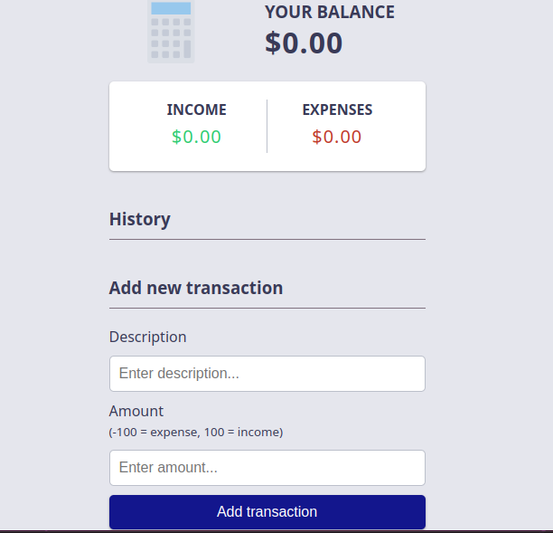 Expense Calculator | Devpost