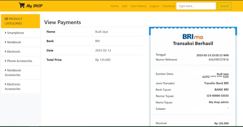 My SHOP – screenshot 3