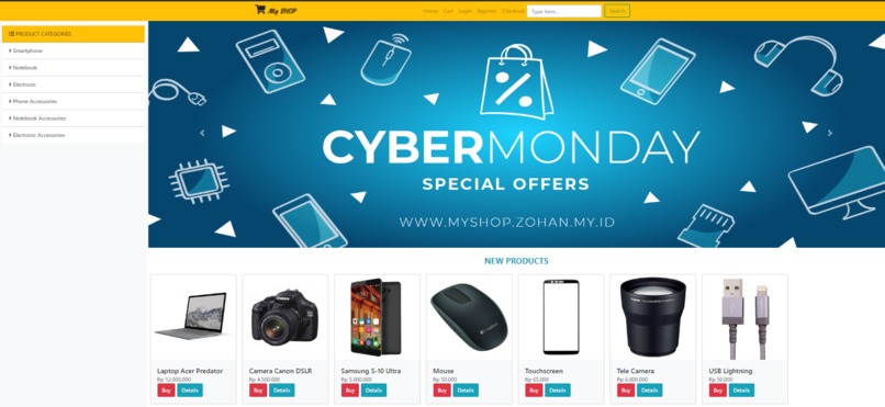 My SHOP – screenshot 1